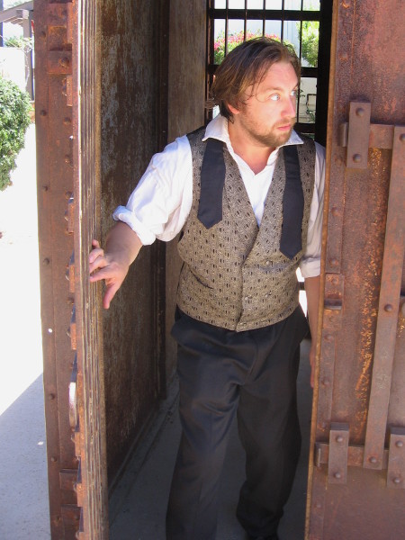 Uh oh. While no one was looking Henry David Thoreau got out of his jail cell!