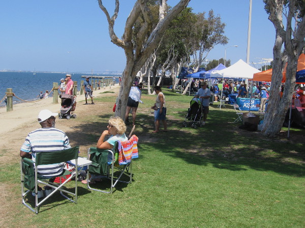Thousands turned out to just chill, enjoy the sunshine, devour food, listen to live music and have fun at HarborFest.