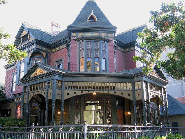 The Sheldon House is a very cool sight at the corner of 13th and Island in San Diego's East Village.