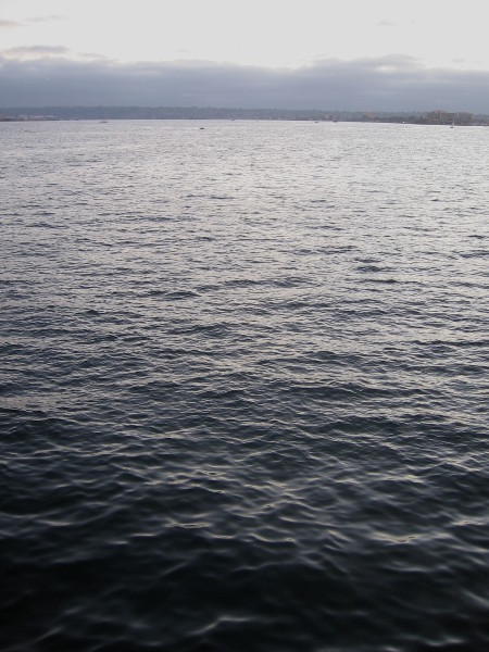 Shadow moves across the deep.