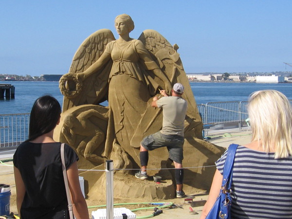 Many of the world's best sand artists are in San Diego for the 2015 U.S. Sand Sculpting Challenge.