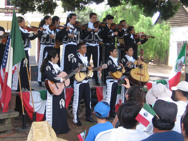 These student musicians were incredibly talented. Voices and instruments conveyed stirring emotion. They all received big applause!