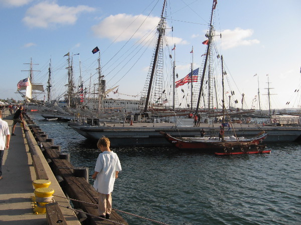The 2015 Festival Sail runs through Labor Day weekend. You'll find it downtown at the awesome Maritime Museum of San Diego!