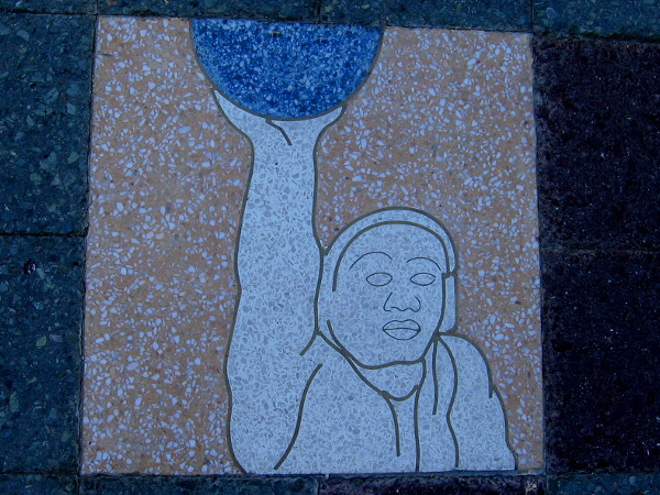 Another figure aims to shoot the ball.