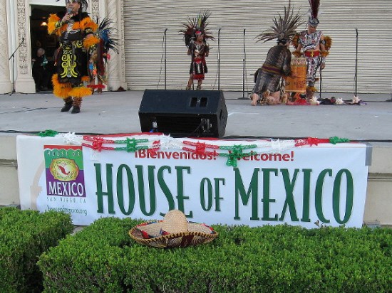 The House of Mexico, of the House of Pacific Relations International Cottages, celebrated Mexican Independence Day and Balboa Park's Centennial with music and dance.