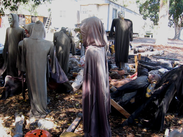 I thought one grim reaper was quite enough, thank you.