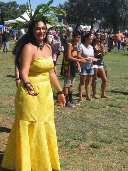 Lots of super nice people were enjoying the day at Ski Beach Park in Mission Bay, and many wore colorful costumes!