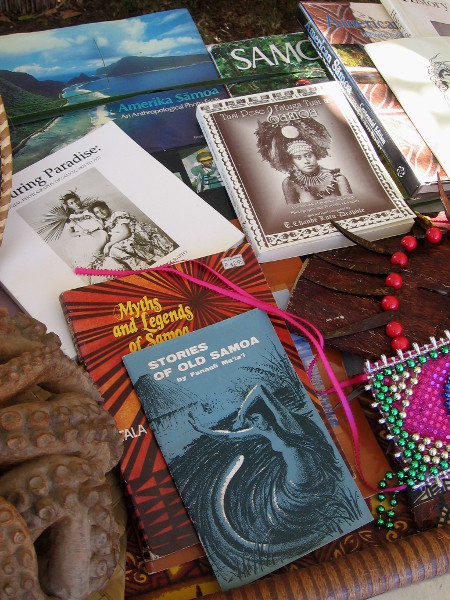 Books include Myths and Legends of Samoa.