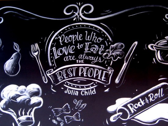 People who love to eat are always the best people. Julia Child