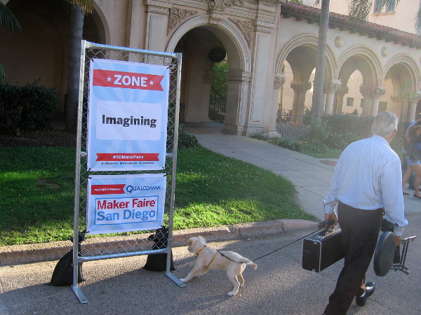Maker Faire San Diego will include many cool sights up and down El Prado, including the Imagining Zone!