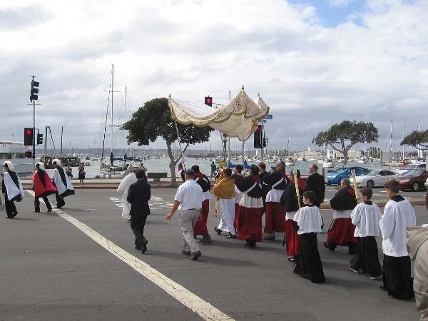 Finally arriving at San Diego Bay.
