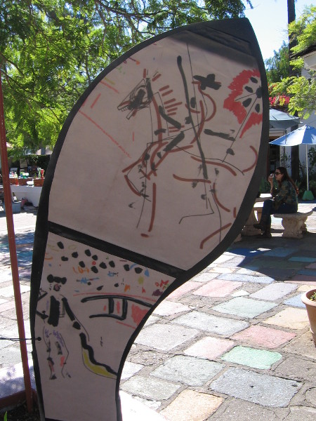 This work loosely represents photorealism, a distinctly American genre of painting that originated in the late 1960s.