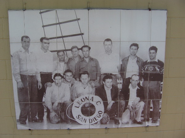 The “Leona C – San Diego” fishing crew portray the faces of the hard working men who in turn provided for numerous jobs for entire communities.