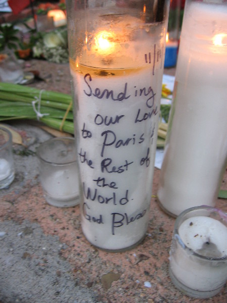 Sending our love to Paris and the rest of the world.