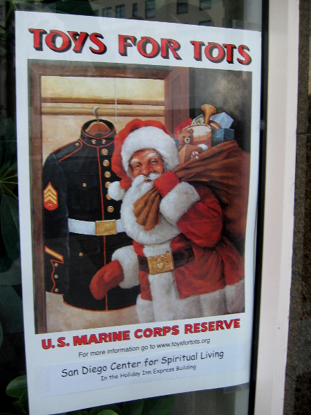 The Toys for Tots Program collects toys nationwide for children who could use a happy surprise during the holidays.