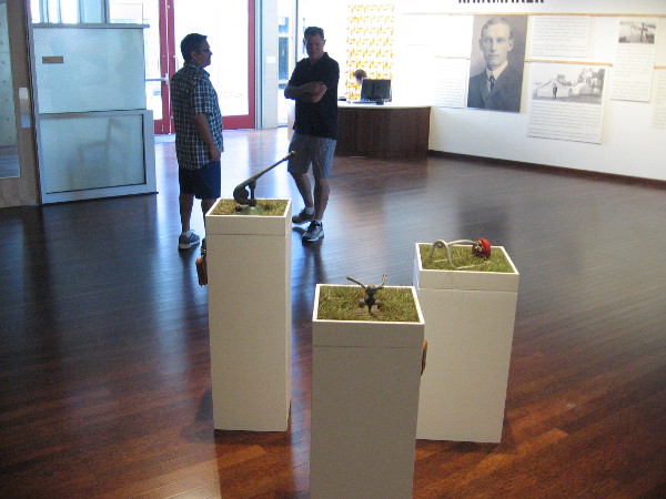 RAINMAKER, a fascinating art exhibition at San Diego's Central Library, continues through November 29.