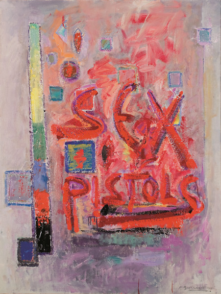 Hans Burkhardt, Sex Pistols, 1981. Courtesy Jack Rutberg Fine Arts Hans G. and Thordis W. Burkhardt Foundation.