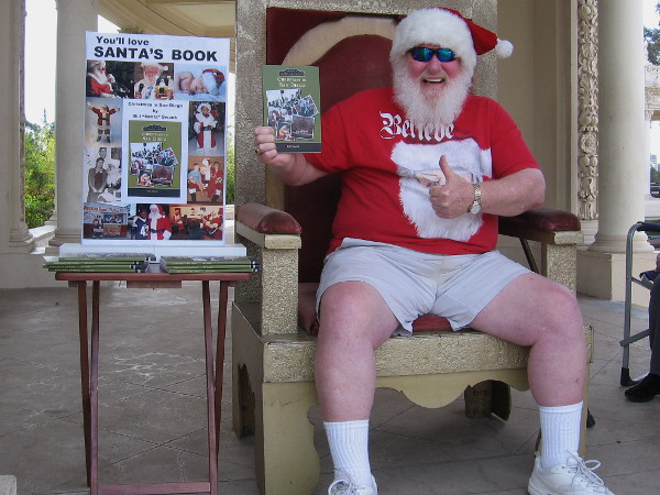 Bill "Santa" Swank has written a really great book about the history of Christmas in San Diego!