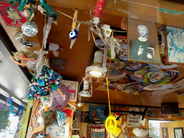 Cool stuff includes bizarre images, dolls, plastic dinosaurs, peace signs, almost anything that seems hip, absurd, irreverent or just funny.