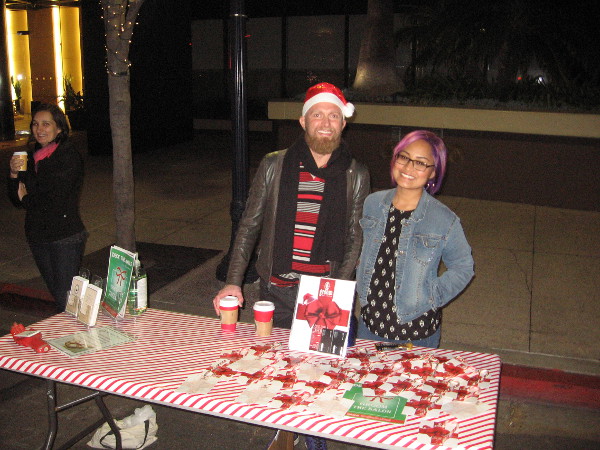 These smiling folks told me the event was put together by Clean and Safe, a service of the Downtown San Diego Partnership. Thank you guys!