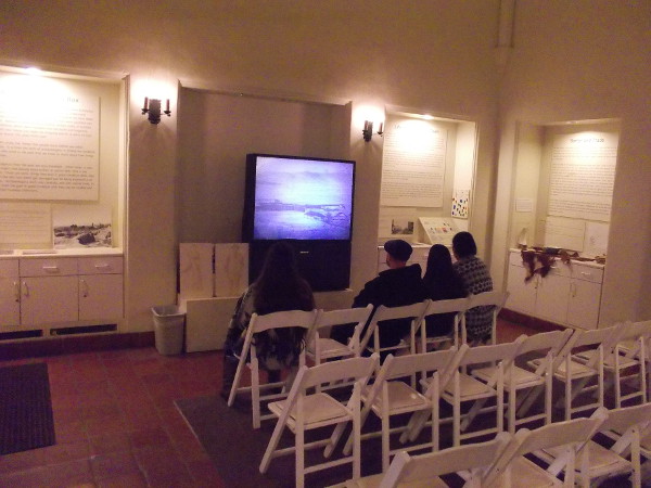 A small theater in the Serra Museum contains additional exhibits about life in and around the old Presidio.