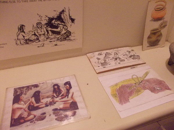 Examples of what life was like for the Native American Kumeyaay, who occupied this region long before it was discovered by the Spanish.