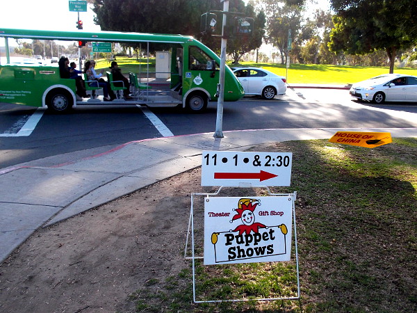 San Diego's Marie Hitchcock Puppet Theater in Balboa Park has showtimes at 11, 1 and 2:30, Wednesday through Sunday.