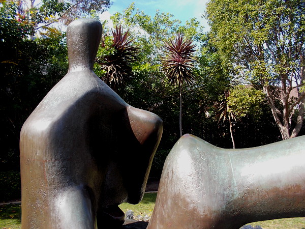 Sunlit bronze sculpture photographed from a different angle. I adjusted contrast, brightness and sharpness, and cropped according to my eye.