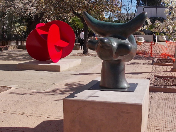 Many outdoor sculptures are being introduced into Balboa Park. The exhibit is titled Art of the Open Air. It is a unique project of the San Diego Museum of Art.
