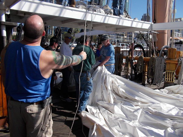 Volunteering for the Maritime Museum of San Diego can be very satisfying. Are you free on Sundays.