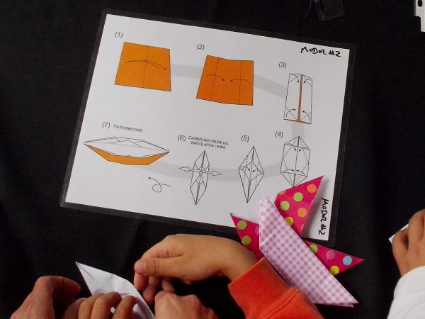 How to fold an easy origami boat that really floats!