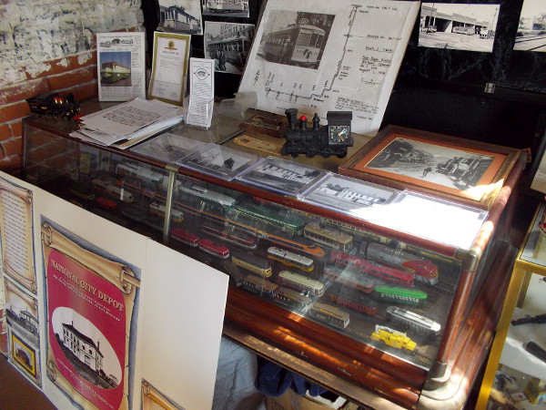 There's so much cool stuff crammed inside the museum, a railfan could spend hours closely examining all of it!