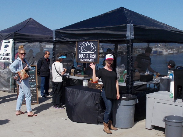 Everyone at Loaf and Fish was super nice. Good luck guys!