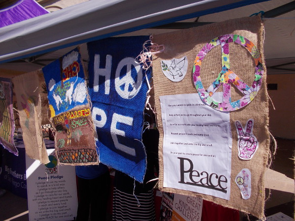 Use your words to speak in a kind way. Help others as you go throughout your day...