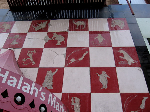 Acrobats and performing animals of every description . . . including elephants, penguins, zebras, camels and bears. A circus atmosphere in an unexpected place!