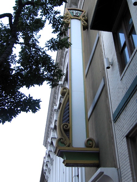 Rear of Reading Cinemas Gaslamp building. The movie theater closed in February. The complex opened in 1997 as Pacific Theatres. It has been used for film festivals and San Diego Comic-Con screenings.