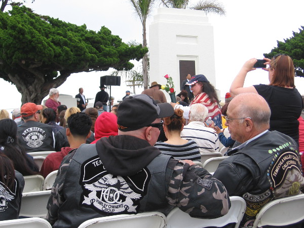 People from all walks of life have gathered together to honor those who died while serving in the United States Armed Forces.