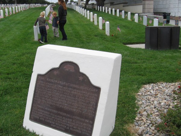 Fort Rosecrans National Cemetery is also a California Registered Historical Landmark.