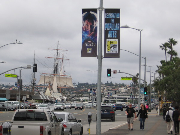 Hopefully the gray skies aren't an omen of impending mystical evil. Marvel's Sorcerer Supreme should make a big appearance at San Diego Comic-Con in July!