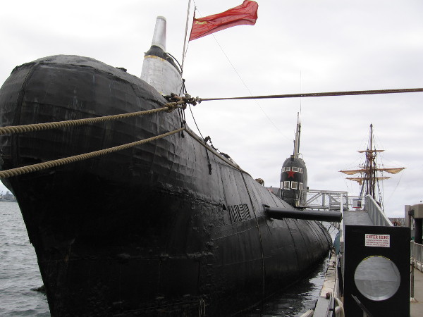 Today, the Maritime Museum of San Diego's B-39 Foxtrot-class Soviet submarine allows visitors to see what sub warfare was like during the Cold War, and to relive the crisis.
