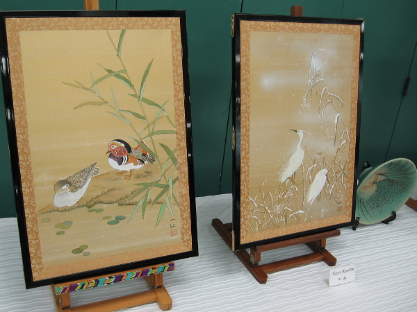 More beauty found in amazing Balboa Park. The Art Club of San Diego has some fine artists! Here we see the work of Kazue Knowlton.