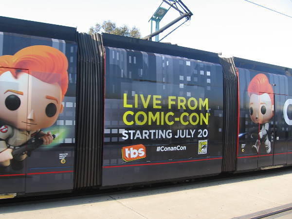 Conan O'Brien will be Live From Comic-Con starting July 20. His talk show antics will be enjoyed in the Spreckels Theater in downtown San Diego.