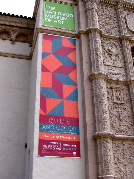 Quilts and Color from the Museum of Fine Arts, Boston. This special exhibition can be enjoyed at the San Diego Museum of Art in Balboa Park.
