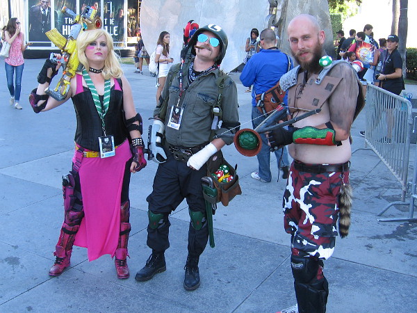 Post-Apocalyptic Super Mario Brothers cosplay at 2016 San Diego Comic-Con.