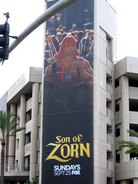 The Son of Zorn, an imaginative combination of animation and live action, will premiere on September 25 on FOX.