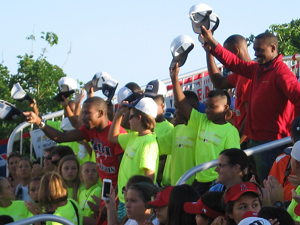 Each of the participating youth teams were recognized.