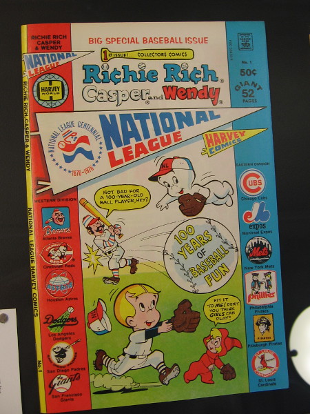 Richie Rich, Casper and Wendy--National League, 1976. Harvey Publications.