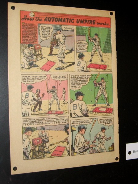 How the Automatic Umpire Works. Unknown date and publisher.
