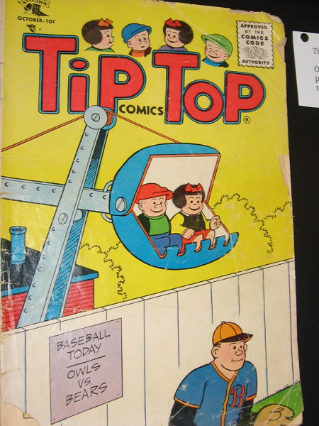 A real classic. Tip Top Comics, 1955. United Features.