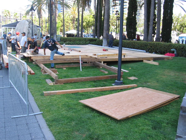 I learned this venue along Martin Luther King Jr. Promenade will have something to do with Amazon's digital exclusive reboot of an old favorite, Thunderbirds Are Go.